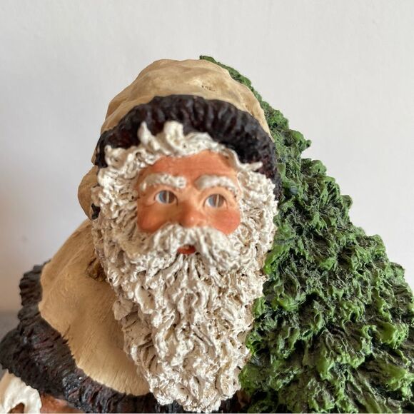 Christmas Vintage 1989 Santa Signed By Artist June McKenna Limited Edition - Picture 2 of 11